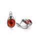 Amber Earrings In Sterling Silver The Selena, image , picture 3