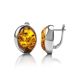 Lovely Amber Earrings In Sterling Silver The Suite, image , picture 3