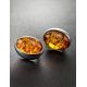 Lovely Amber Earrings In Sterling Silver The Suite, image , picture 5