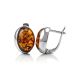 Lovely Amber Earrings In Sterling Silver The Suite, image , picture 3