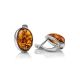 Lovely Amber Earrings In Sterling Silver The Suite, image , picture 4