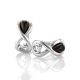 Cherry Amber Earrings In Sterling Silver The Amour, image , picture 3
