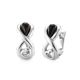 Cherry Amber Earrings In Sterling Silver The Amour, image , picture 5