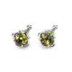 Refined Amber Silver Earrings The Astoria, image , picture 4