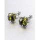 Refined Amber Silver Earrings The Astoria, image , picture 2