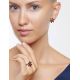 Floral Amber Earrings In Sterling Silver The Verbena, image , picture 2