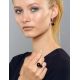 Stylish Cherry Amber Threader Earrings In Sterling Silver The Paris, image , picture 4