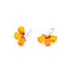 Amber Earrings In Sterling Silver The Dandelion, image , picture 4