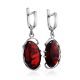 Drop Amber Earrings In Sterling Silver The Vivaldi, image , picture 2