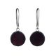 Stylish Silver Earrings With Cherry Amber The Furor, image , picture 3