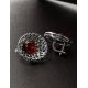 Cherry Amber Earrings In Sterling Silver The Venus, image , picture 3