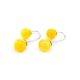 Bright Honey Amber Threader Earrings In Sterling Silver The Paris, image , picture 3