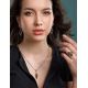 Amazing Drop Earrings With Cognac Amber In Sterling Silver The Taurus, image , picture 2