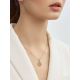 Chic Golden Aries Sign Pendant With Crystals, image , picture 4