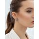 Silver Latch Back Earrings With Marcasites The Lace, image , picture 5