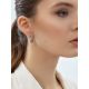 Sterling Silver Dangle Earrings With Marcasites The Lace, image , picture 5