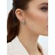 Refined Silver Earrings With Marcasites The Lace, image , picture 5