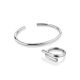 Sleek Silver Cuff Bracelet The ICONIC, image , picture 5