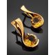 Lustrous Gold Citrine Earrings, image , picture 2