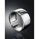 Minimalistic sterling silver unisex ring The ICONIC, Ring Size: Adjustable, image , picture 2