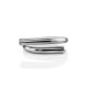 Stoneless Silver Ring The ICONIC, Ring Size: Adjustable, image , picture 9