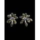 Amber Earrings In Sterling Silver The Dahlia, image , picture 2