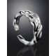 Sterling Silver Abstract Molten Ring Liquid The Liquid, Ring Size: Adjustable, image , picture 2