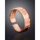 Textured Rose Gold on Sterling Silver Ring  The Liquid, Ring Size: Adjustable, image , picture 2