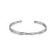Hammered Silver Bangle Bracelet The Liquid, image , picture 4