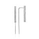 Designer Silver Threader Earrings The ICONIC, image 