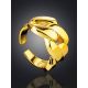 Trendy Gilded Band Ring The ICONIC, Ring Size: Adjustable, image , picture 2