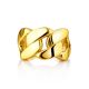 Trendy Gilded Band Ring The ICONIC, Ring Size: Adjustable, image , picture 3