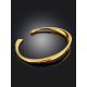 Minimalist Gold Plated Silver Cuff Bracelet The ICONIC, image , picture 2