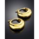 Chunky Gilded Silver Hoop Earrings The ICONIC, image , picture 2