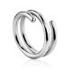 Trendy Silver Coil Ring The ICONIC, Ring Size: Adjustable, image , picture 5