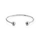 Stylish Retro Classic Sterling Silver Torque Bangle The ICONIC, image , picture 3