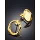 Asymmetric Pairing Of Gold-Plated Silver Earrings The Liquid, image , picture 2