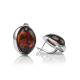 Lovely Amber Earrings In Sterling Silver The Suite, image , picture 3