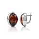 Lovely Amber Earrings In Sterling Silver The Suite, image , picture 2