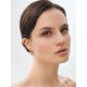 Trendy Geometric Golden Earrings With Crystals, image , picture 4