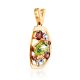 Chic Golden Mix Color Crystal Pendant, image , picture 3