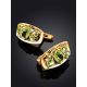 Golden Chrysolite Earrings, image , picture 2