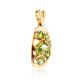 Lustrous Golden Chrysolite Pendant, image , picture 3