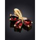 Refined Gold Garnet Pendant The Flora, image , picture 2