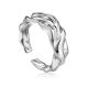 Sterling Silver Abstract Molten Ring Liquid The Liquid, Ring Size: Adjustable, image 