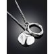 Designer Double Pendant Necklace The Liquid, image , picture 2