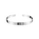 Sleek Silver Minimalist Bangle Bracelet The ICONIC, image , picture 4