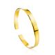 Minimalist Gilded Silver Bangle Bracelet The ICONIC, image 