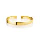 Minimalist Gilded Silver Bangle Bracelet The ICONIC, image , picture 4