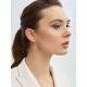 Stylish Golden Hoop Earrings, image , picture 3